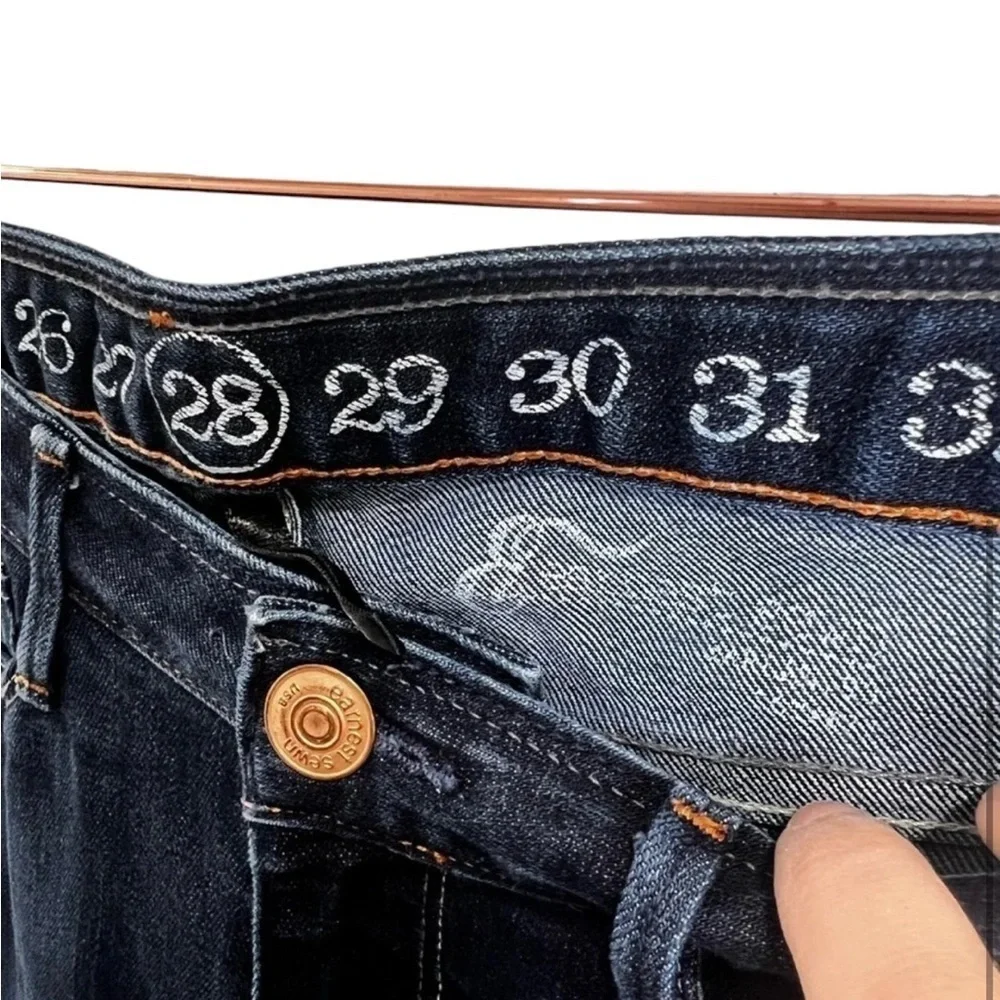 Earnest Sewn jeans size 28 excellent condition​ 30 inch inseam  Made in the U.S.